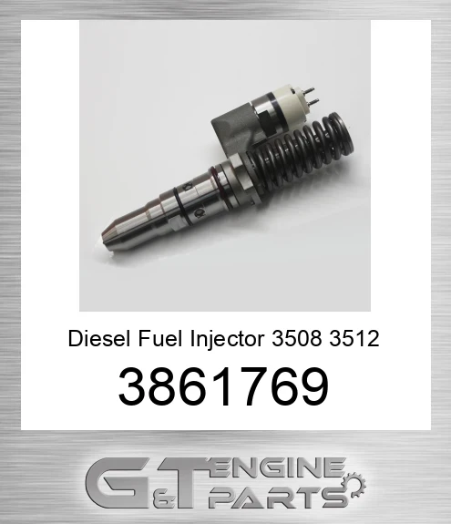 3861769 Diesel Fuel Injector 3508 3512