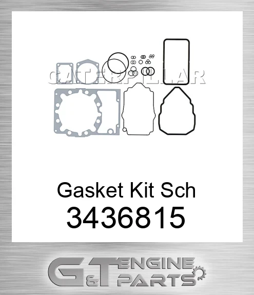 3436815 Gasket Kit Sch