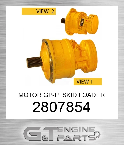 2807854 MOTOR GP-P SKID LOADER