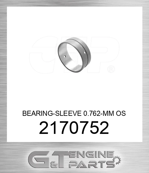 2170752 BEARING-SLEEVE 0.762-MM OS