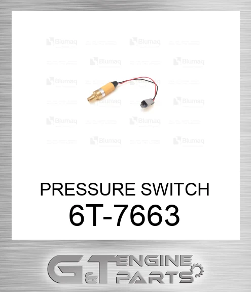 依田 6T-7663 PRESSURE SWITCH made to fit CATERPILLAR | Price: $100.82