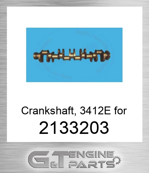 2133203 Crankshaft, 3412E for ,