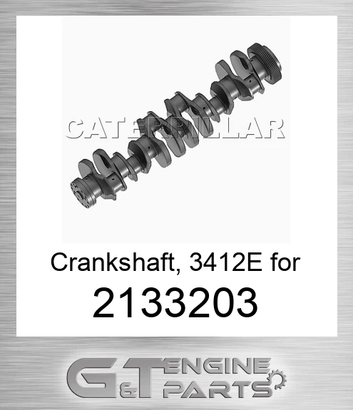 2133203 Crankshaft, 3412E for ,