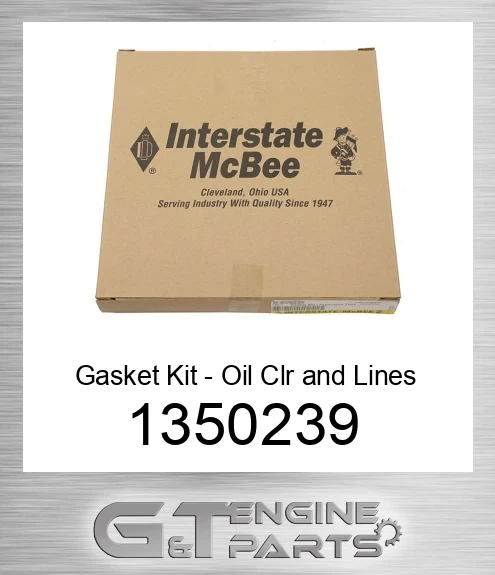 1350239 Gasket Kit - Oil Clr and Lines