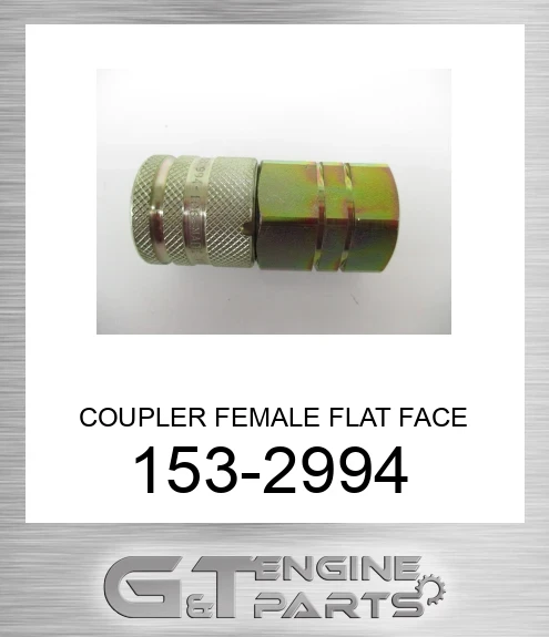 1532994 COUPLER FEMALE FLAT FACE
