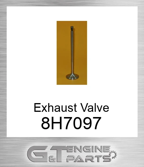 8H-7097 Valve, Exhaust