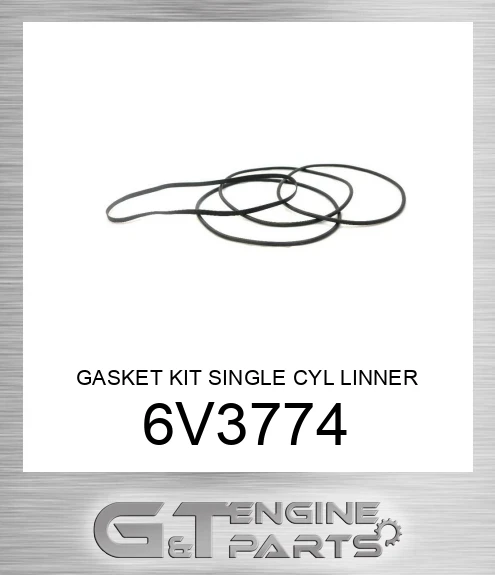 6V3774 GASKET KIT SINGLE CYL LINNER