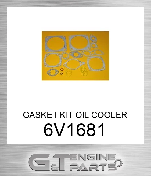 6V1681 GASKET KIT OIL COOLER