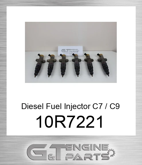10R7221 Diesel Fuel Injector C7 / C9