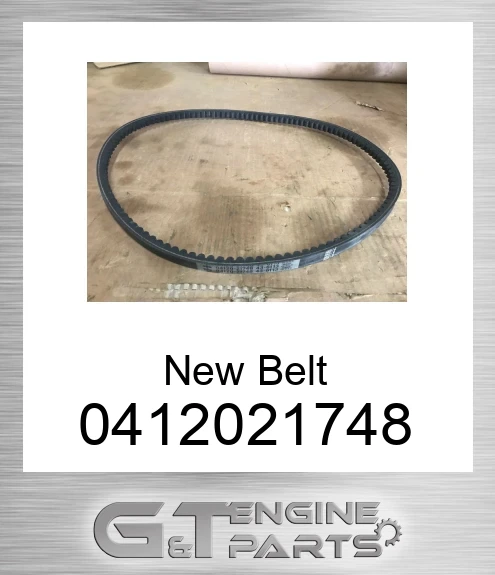 0412021748 New Belt