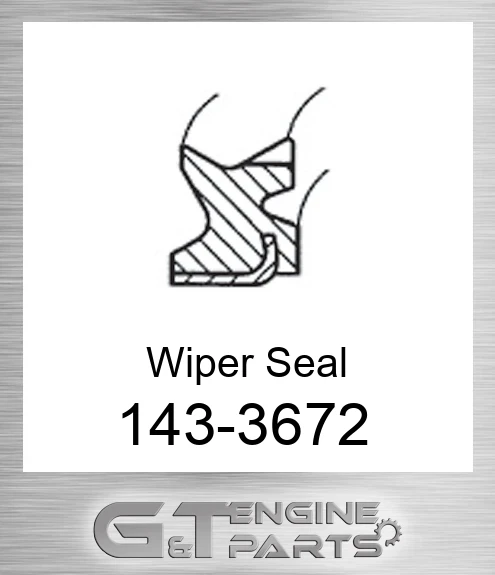 143-3672 Wiper Seal