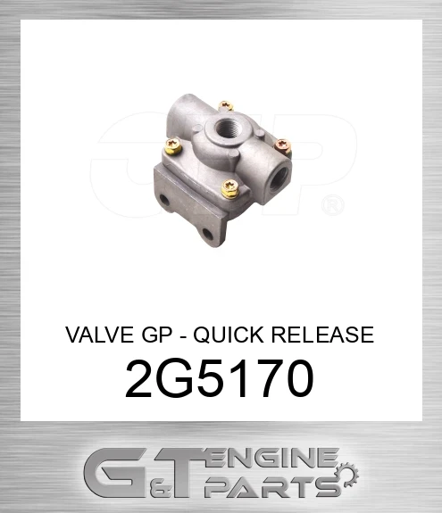 2G5170 VALVE GP - QUICK RELEASE