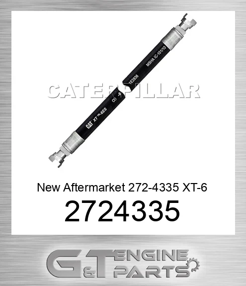 2724335 New Aftermarket 272-4335 XT-6 ES High Pressure Hose Assembly