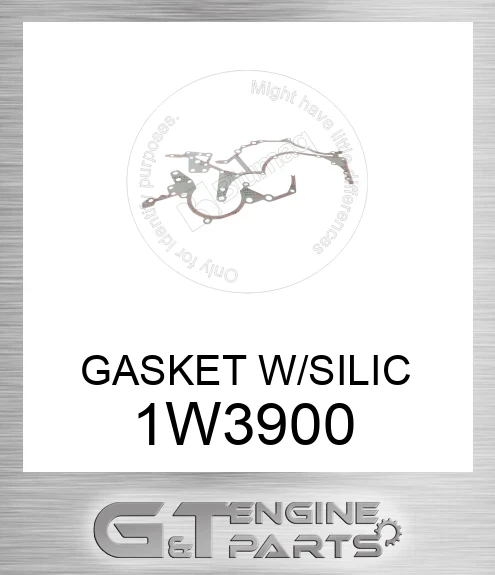 1W3900 GASKET W/SILIC