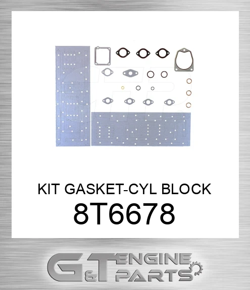 8T6678 KIT GASKET-CYL BLOCK
