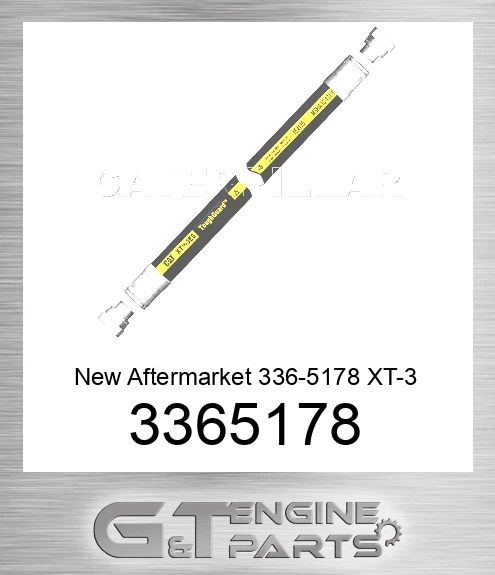 3365178 New Aftermarket 336-5178 XT-3 ES ToughGuard High Pressure Hose Assembly