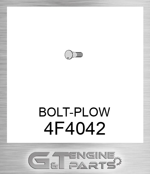 4F4042 BOLT-PLOW
