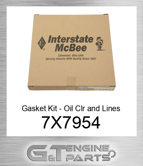 7X7954 Gasket Kit - Oil Clr and Lines