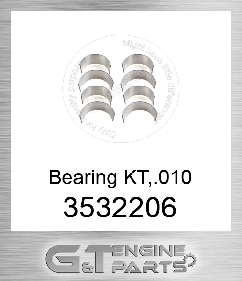 3532206 Bearing KT,.010