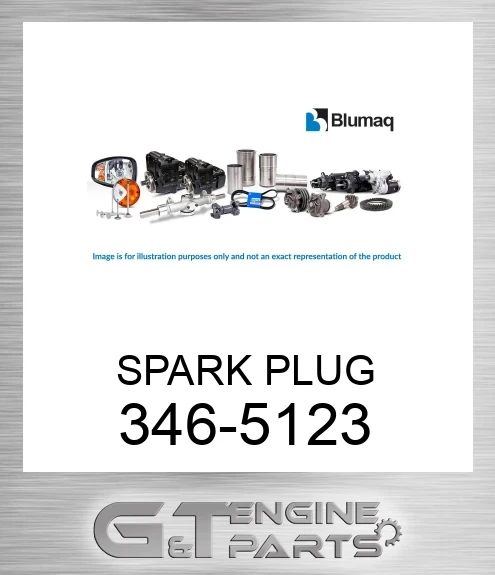 346-5123 SPARK PLUG made to fit CATERPILLAR | Price: $296.34