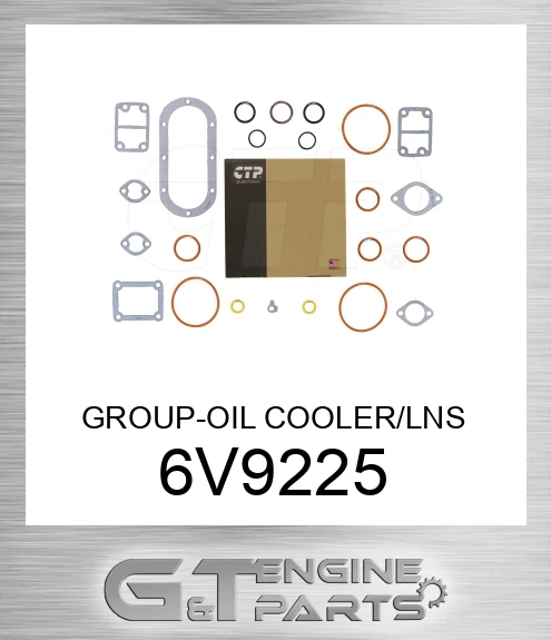 6V9225 GROUP-OIL COOLER/LNS