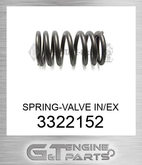 3322152 SPRING-VALVE IN/EX