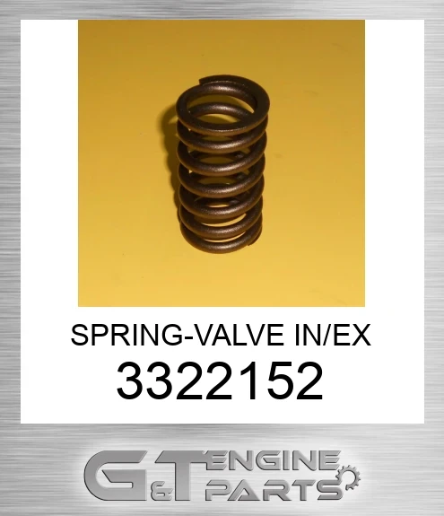 3322152 SPRING-VALVE IN/EX