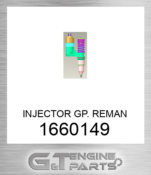 1660149 INJECTOR GP. REMAN