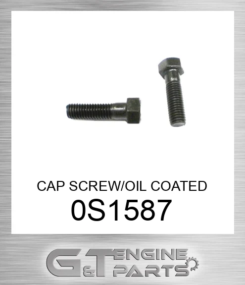 0S1587 CAP SCREW/OIL COATED