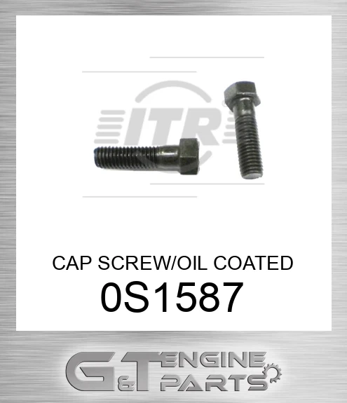 0S1587 CAP SCREW/OIL COATED