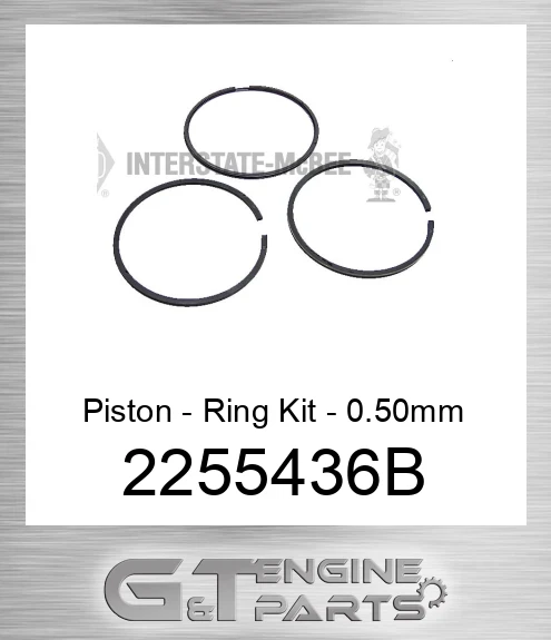 2255436B Piston - Ring Kit - 0.50mm