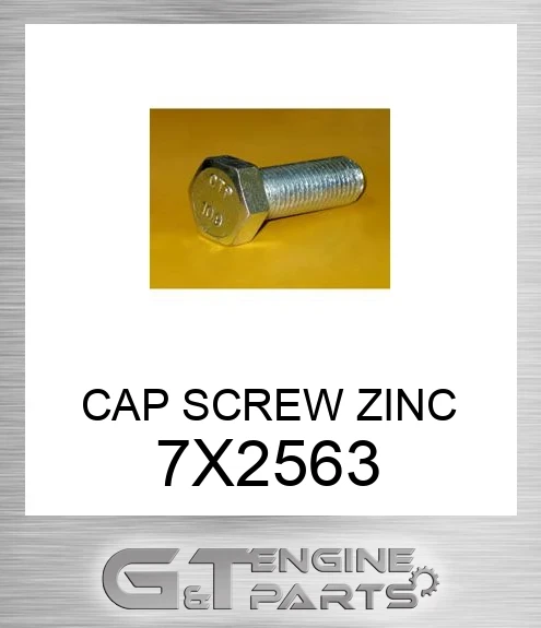 7X2563 CAP SCREW ZINC