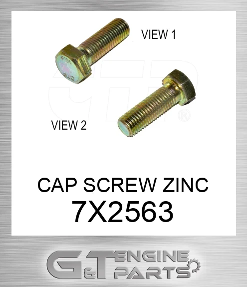 7X2563 CAP SCREW ZINC
