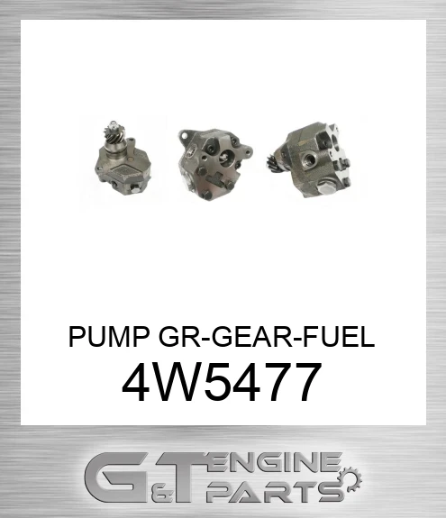 4W5477 PUMP GR-GEAR-FUEL made to fit CATERPILLAR | Price: $404.73