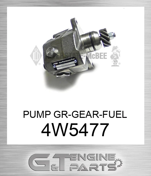 4W5477 PUMP GR-GEAR-FUEL made to fit CATERPILLAR | Price: $404.73