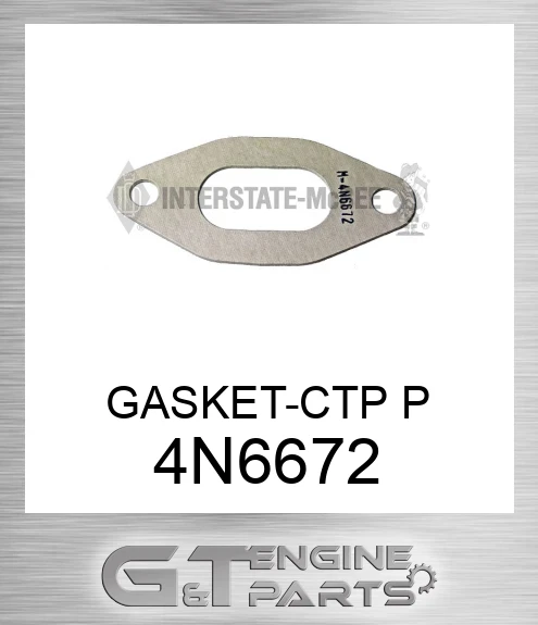 4N6672 GASKET-CTP P