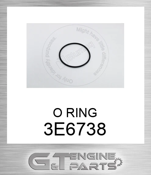 3E6738 O RING