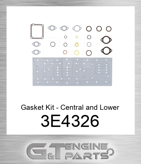 3E4326 Gasket Kit - Central and Lower