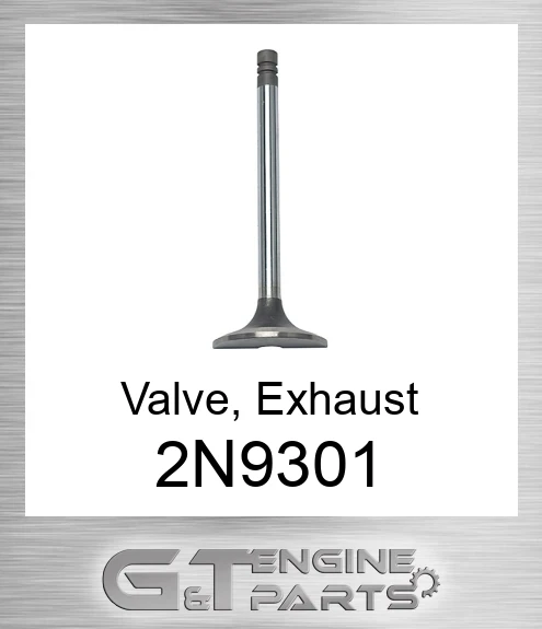 2N9301 Valve, Exhaust