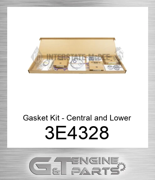 3E4328 Gasket Kit - Central and Lower