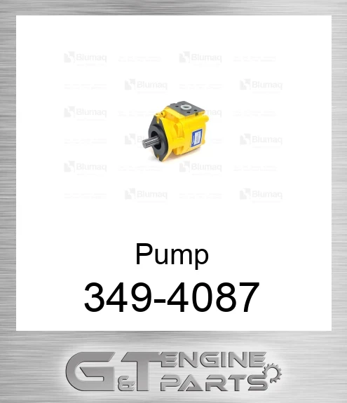 349-4087 GEAR PUMP made to fit CATERPILLAR | Price: $891.95