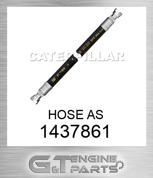 1437861 New Aftermarket 143-7861 XT-3 ES High Pressure Hose Assembly