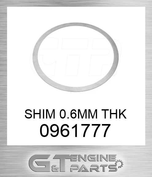 0961777 SHIM 0.6MM THK