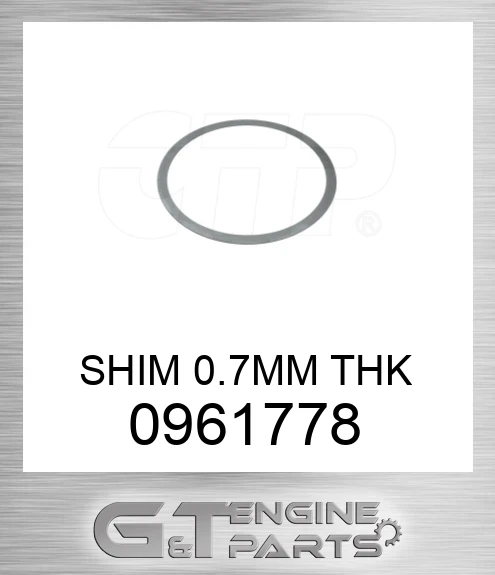 0961778 SHIM 0.7MM THK