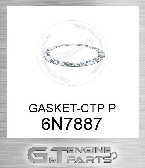 6N7887 GASKET-CTP P