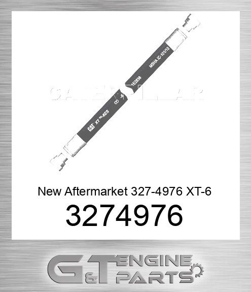 3274976 New Aftermarket 327-4976 XT-6 ES High Pressure Hose Assembly