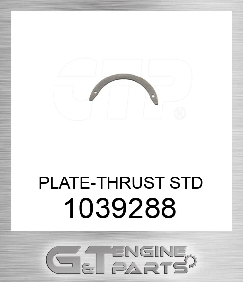 1039288 PLATE-THRUST STD