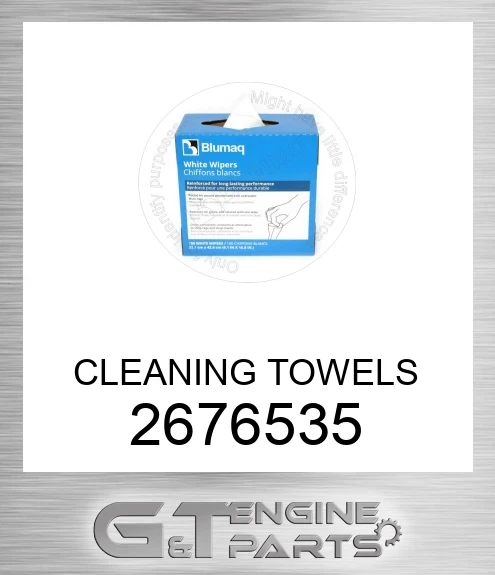 267-6535 CLEANING TOWELS made to fit CATERPILLAR | Price: $11.05