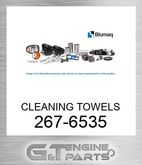 267-6535 CLEANING TOWELS made to fit CATERPILLAR | LTD. WARRANTY ...