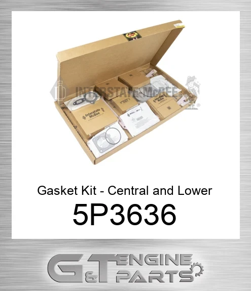 5P3636 Gasket Kit - Central and Lower